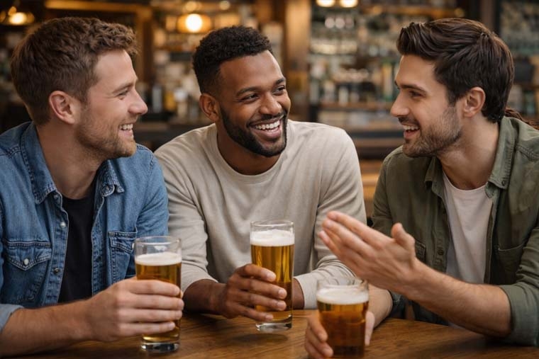 Gutschein für eine lockeren Männerrunde verschenken