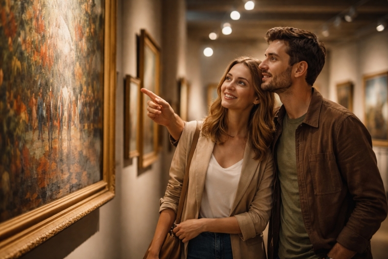 Gutschein für einen Museumsbesuch