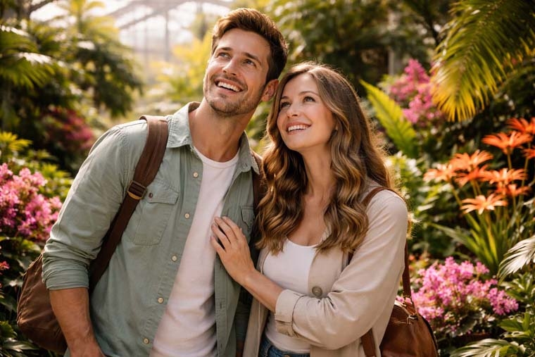 Gutschein für einen Ausflug in den Botanischen Garten