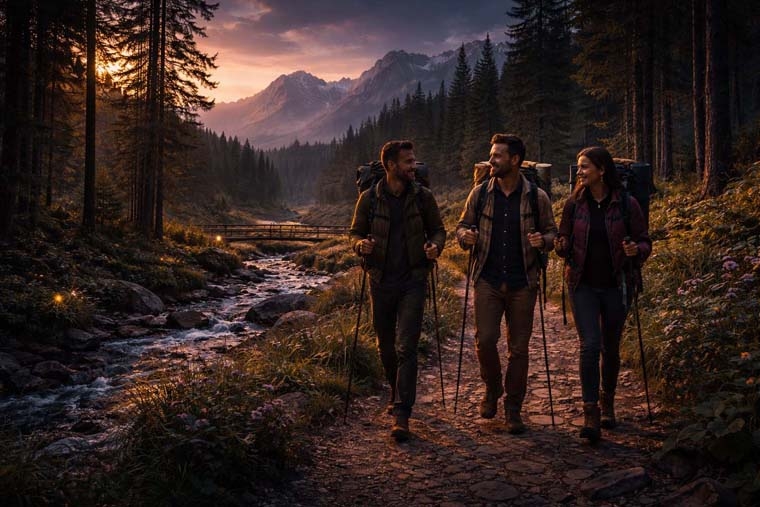 Gutschein für eine Wanderung