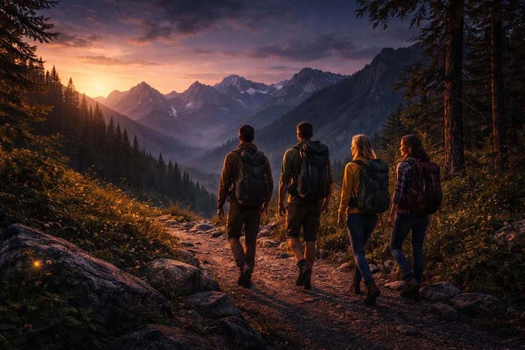 Gutschein für einen Spaziergang ohne Ziel