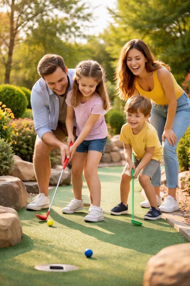 Gutschein für Minigolf
