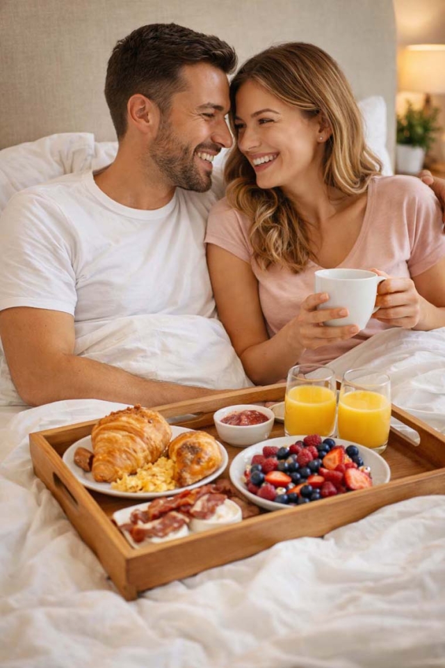 Gutschein für Frühstück im Bett